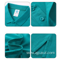 Pure cotton high-end business solid color polo shirt